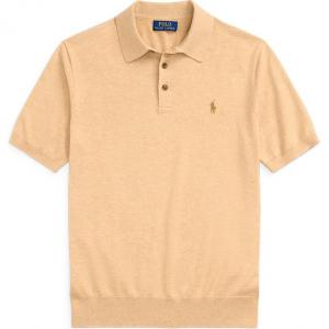 Вышитая поло Polo Ralph Lauren, коричневый