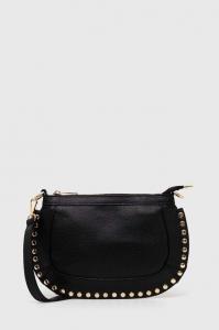 Кожаная сумочка Answear Lab, черный