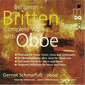 CD диск Britten / Schmalfuss / Watanabe: Complete Works for Oboe