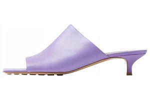 Шлепанцы женские фиолетовые Bottega Veneta