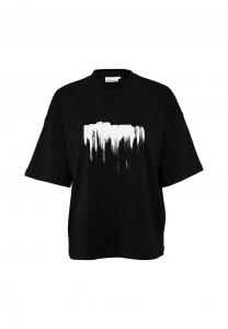 Футболка с принтом Karen by Simonsen, черный