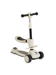 Byox Детский самокат Checkmate 2-в-1 белого цвета