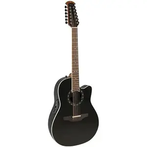 Гитара Ovation Pro Series Standard Balladeer 12-струнная A/E - Черная (2751AX-5-G)