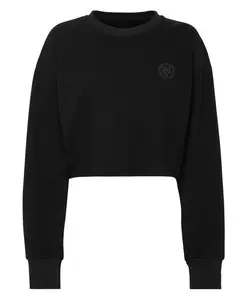 Укороченная толстовка Plein Sport, черный