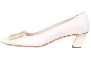 Roger Vivier Туфли Belle Vivier High Heels Women's Cream