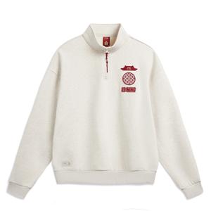 Мужская толстовка из коллекции Li Ning Sports Life., heather серый tile серый