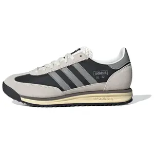 Кроссовки adidas originals SL 72 RS Lifestyle Shoes Men Low-top Han Jade White / Pure Quality Ice Gray / Black, серый