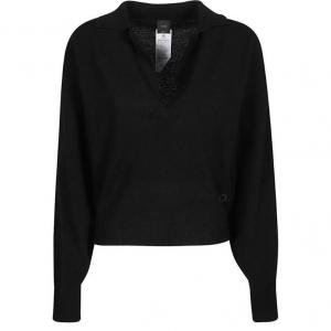 Вязаный джемпер Evanescente PINKO, черный