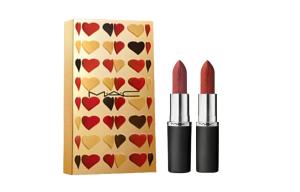 Помада Big Bullet Head Sweet Heating Box матовая, легко растушевывается, осветляющая, 3,5 г + 3,5 г MAC