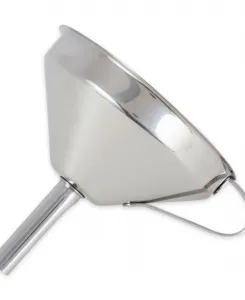 Воронка Endurance из нержавеющей стали, размером 10 см x 13 см x 4,213 см Deluxe, со съемным комплектом фильтров Rsvp International, серебряный