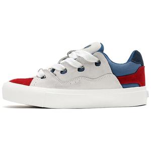 Дышащие низкие кроссовки для скейтбординга унисекс City camel, White Red