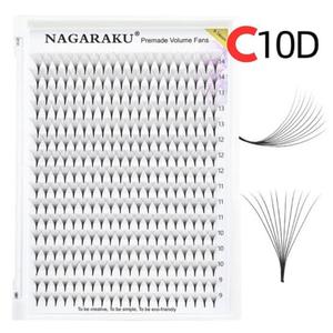 Нагараку Ресницы Готовые комочки C 0,07 Смесь 10д для наращивания ресниц, 320 шт. Project Lashes