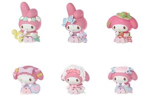 Sanrio, Melody Secret Garden Tea Party Collection, слепой бокс, полный набор 6 шт MINISO