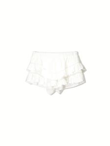 Мини юбка Bershka, Light beige