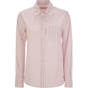 Weekend Max Mara багамская полосатая рубашка на пуговицах WEEKEND MaxMara, розовый
