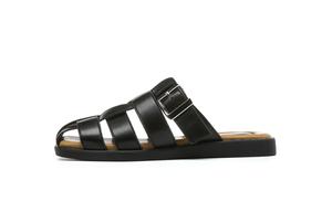 Мюли женские с закрытым носком женские Hla, черный