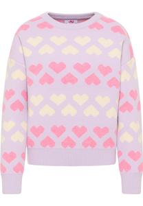 Свитер myMo Strick, цвет Hellviolett