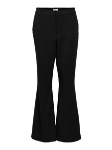 Тканевые брюки OBJECT Flared Pants OBJLISA, черный