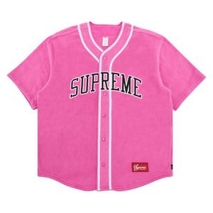 Джерси Supreme Polartec Baseball Jersey Pink, розовый