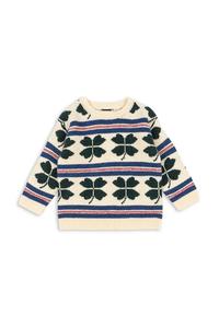 Детский шерстяной свитер BILLI SWEATER Konges Sløjd, бежевый