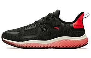 Кроссовки мужские низкие черные/флуоресцентные ярко-малиновые Anta