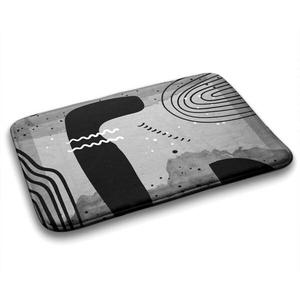 Коврик для ванной Tulup Geometrische Muster, 75x1x75 см, серый