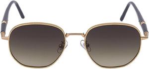 Солнцезащитные очки Melrose в маленькой оправе овальной формы для женщин, роскошные винтажные металлические панк-очки, модные солнцезащитные очки для активного отдыха, артикул 5G258, Brown