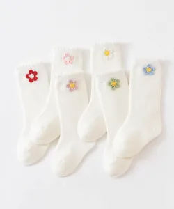 Детские носки с цветочным принтом (набор из 6 штук) Aimoha - Select -, цвет Multi