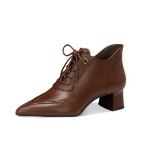 JESSICA SOPHIA Женские повседневные туфли на каблуке 4,5 см темно-коричневые, цвет Dark Brown