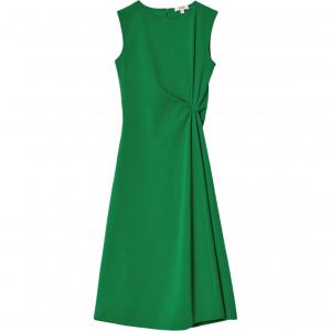 COS Женское платье без рукавов зеленое