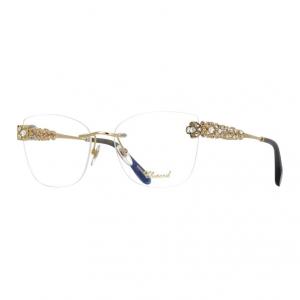 Chopard Металлическая бабочка Оправы для очков Unisex Gold, Gold