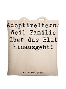 Сумка для переноски Mr & Mrs Panda Adoptiveltern Liebe, кремовый