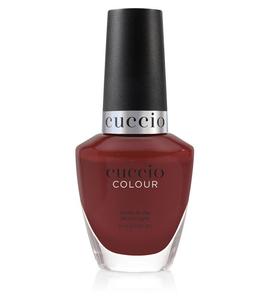 Cuccio, 1224 Темно-красный лак для ногтей 13 мл Weave Me Alone
