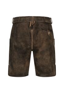 Кожаные брюки TARIUS Krüger Dirndl, коричневый