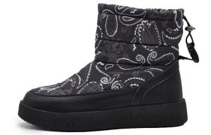 Зимние ботинки женские Artmu, цвет Black print
