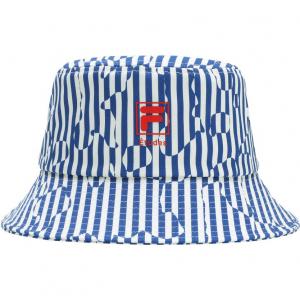 Футболка с принтом в виде ведра женская Santorini Blue FILA