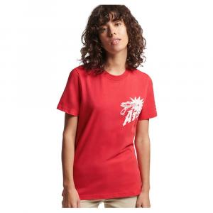 Футболка Superdry Vintage Crossing Lines Bh, красный