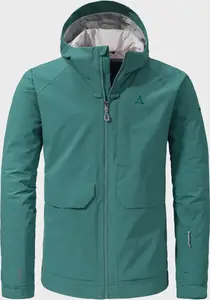 Куртка Schöffel "Jacket Lausanne M", с капюшоном, зеленый