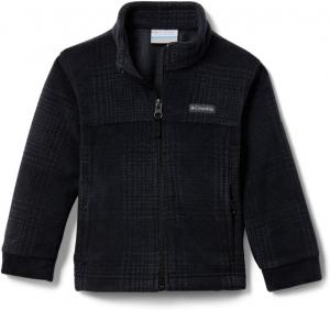 Columbia Boys Youth Zing Iii, Soft Fleece with Classic Fit, Black Simple Plaid