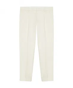 Off White брюки чиносы из эластичного хлопка Brooks Brothers, белый