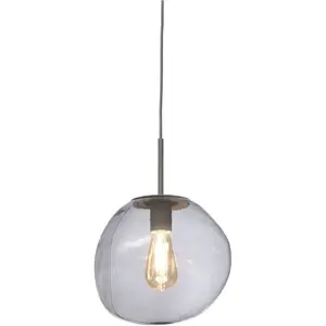 Подвесной светильник HELSINKI E27 теплый белый органической формы It'S About Romi, серый