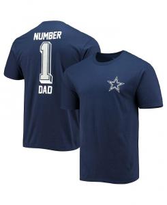 Мужская футболка NFL #1 Dad Fanatics, цвет Dallas Cowboys