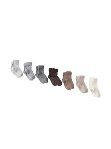 Bonpoint комплект из семи пар носков Day-of-the-Week, синий