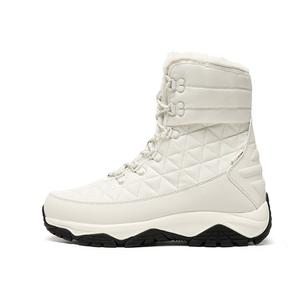 Тёплые износостойкие противоскользящие высокие зимние сапоги унисекс XIANGGUAN, цвет черный марлстоун серый