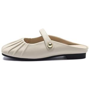 Мюли женские с закрытым носком женские Agsdon, серебряный