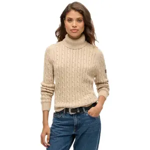 Свитер Superdry W6110614A high neck, бежевый