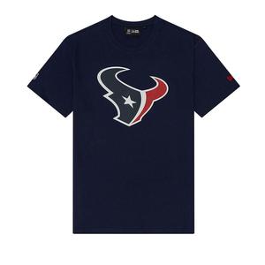 Футболка New Era Men's NFL Houston Texans с логотипом, тёмно-синяя
