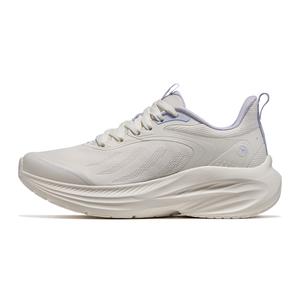 CAMEL Женские повседневные беговые кроссовки с амортизацией и износостойкостью низкие цвет слоновая кость/туманно-фиолетовый, цвет Ivory White/Misty Purple