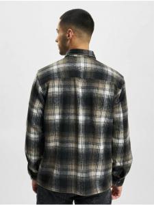 Мужская рубашка оливкового цвета ONLY