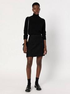 Мини-юбка A-силуэта Bara из хлопковой смеси Gerard Darel